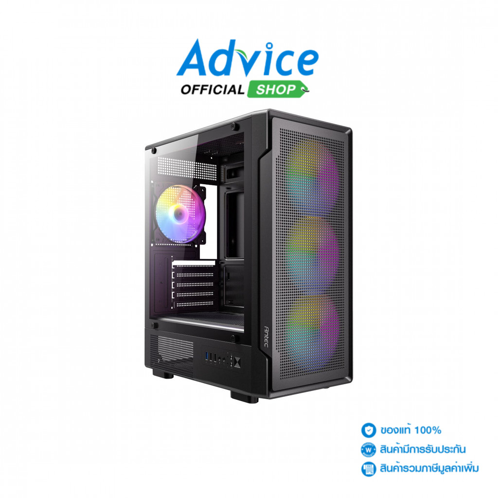 ANTEC mATX CASE (NP) VX300M ARGB BLACK - A0168548