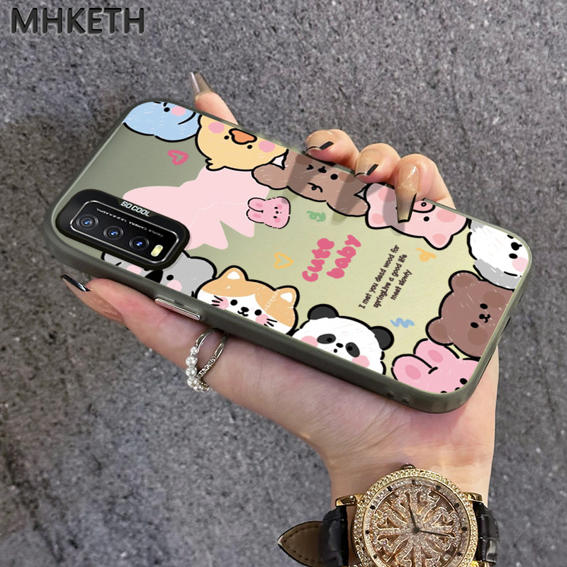 MHKETH เคสสำหรับ VIVO Y20 Y20s Y20i Y12S Y12A Y20T Y30G Y11S Y20S M Y20S G Y21 Y21S Y21T Y21E Y21G Y21A Y33T Y33s T1X ราคา ถูกที่สุด ดีลบีเคเค