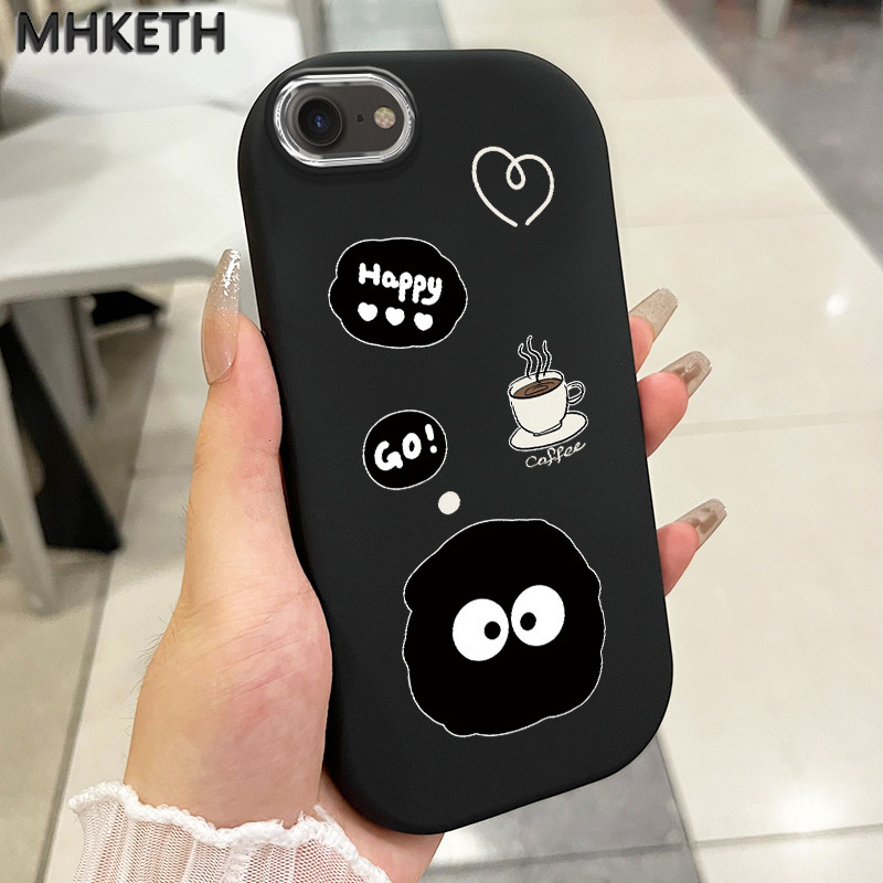 MHKETH เคสสำหรับ iPhone 6 Plus 6s Plus 7 Plus 8 Plus X Xs Max Xr 11 Pro Max เคสโทรศัพท์ซิลิโคนกันกระแทกอย่างง่าย