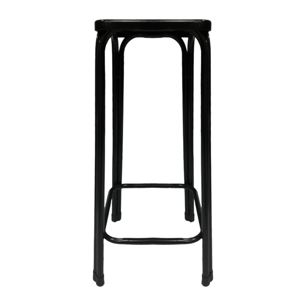 เก้าอี้เหล็ก 30 นิ้ว KASSA สีดำ