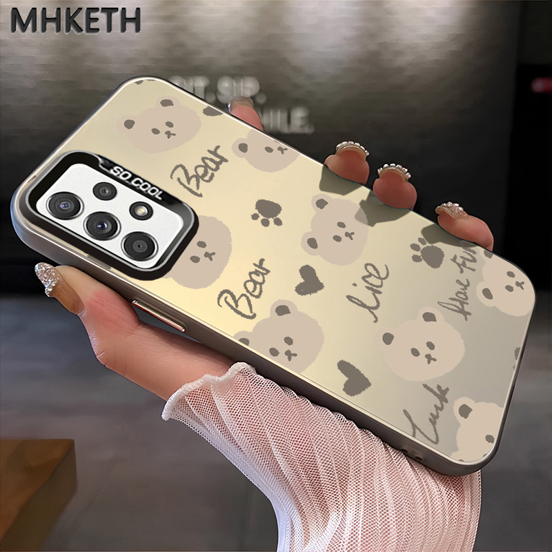 MHKETH เคสสำหรับ Samsung A52 4G A52 5G  A52s 5G A51 M40S A50 A50S A53 5G A54 5G เคสโทรศัพท์อวตารตุ๊กตาการ์ตูนน่ารัก