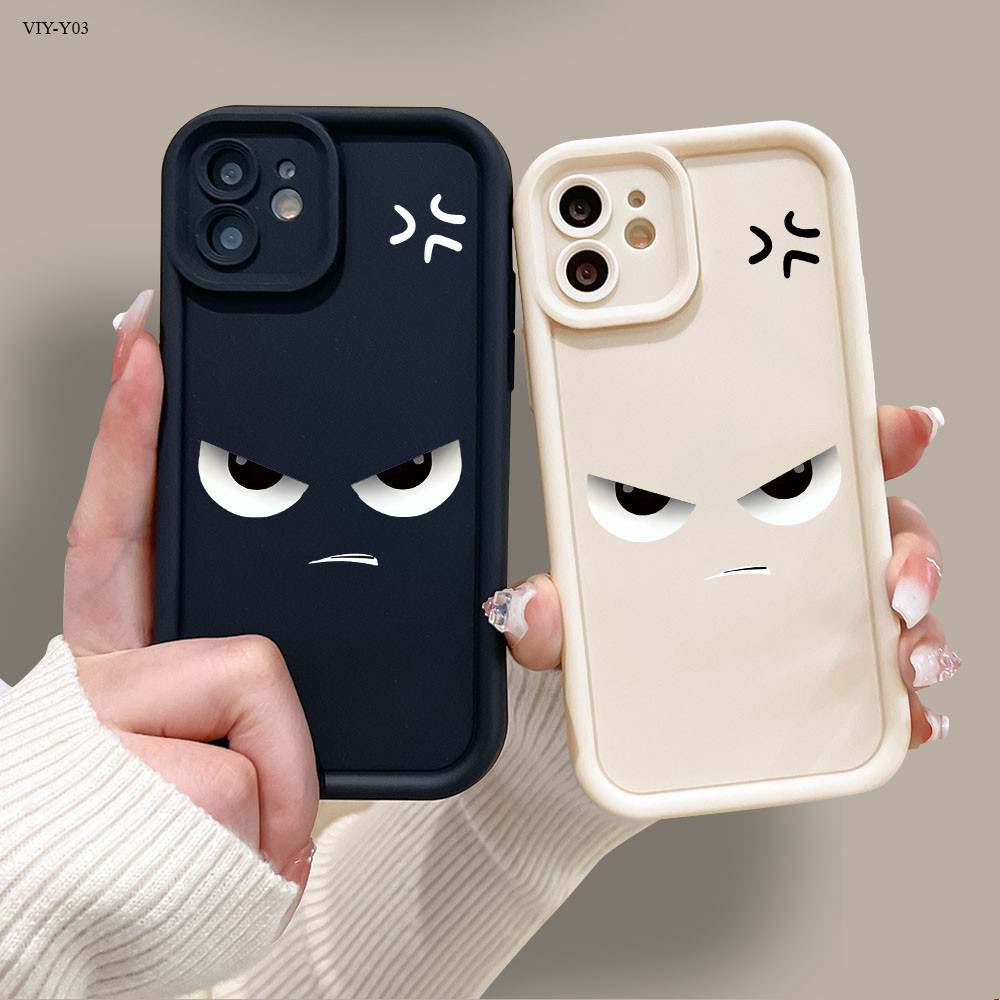 เคสนุ่มเ For VIVO Y03 Y03T Y18 Y28S Y19S Y29 Y28 Y30  Y100 T1 X200 V19 V21 V23E V30E V40 Pro 4G 5G สีดำ เคสวีโว่ GS