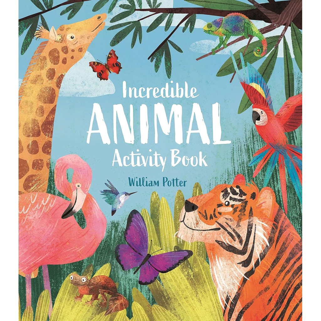 New Release Book สินค้าลิขสิทธิ์ (พร้อมส่ง) INCREDIBLE ANIMAL ACTIVITY BOOK (Paperback)