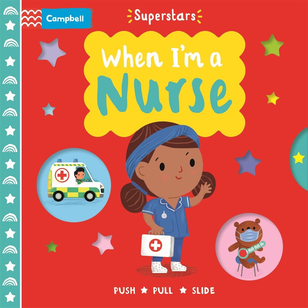 New Release Book สินค้าลิขสิทธิ์ (พร้อมส่ง) SUPERSTARS: WHEN I'M A NURSE (Hardcover)