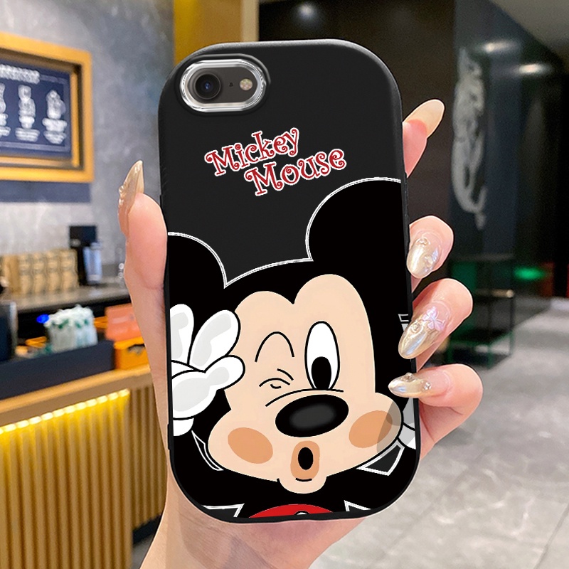 เคสสำหรับ iPhone 6 Plus 6s Plus 7 Plus 8 Plus X Xs Max Xr 11 Pro Max เคสมือถือมิกกี้และมินนี่น่ารัก