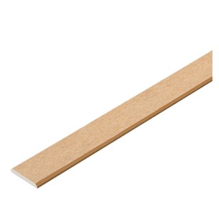 SHERA ไม้ระแนง ลายเสี้ยน ขอบวี หน้า 3 นิ้ว 0.8X7.5X300 ซม. ส…