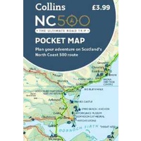 NC500 Pocket Map : Plan Your Adventure on Scotland's North Coast 500 Route Official Map