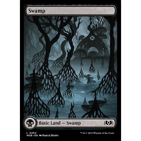 [Wilds Of Eldraine] - [WOE] - (C) -[Swamp] -  [2023]