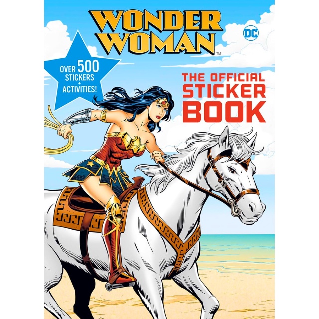 BBW หนังสือเด็ก Spring 2020 Wonder Woman Full-Color Activity Book With Stickers (Dc Super Friends) I