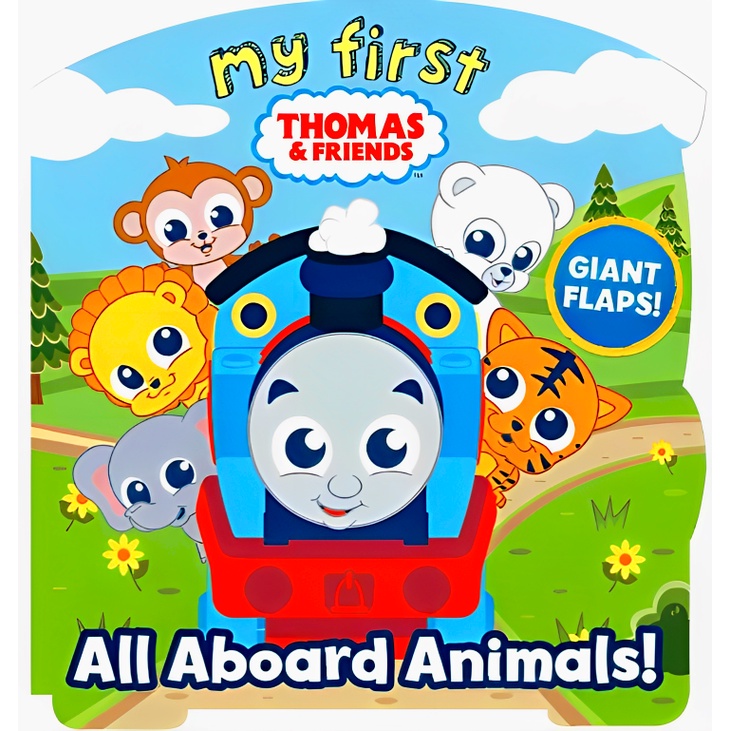 BBW หนังสือเด็ก All Aboard Animals! (My First Thomas & Friends) ISBN: 9780794442651