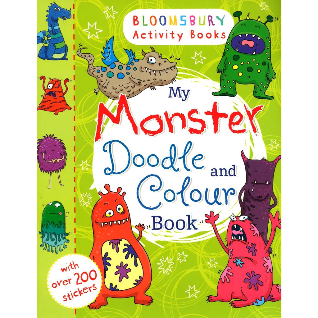 BBW หนังสือเด็ก Bloomsbury Activity: My Monster Doodle & Activity ISBN: 9781408847879