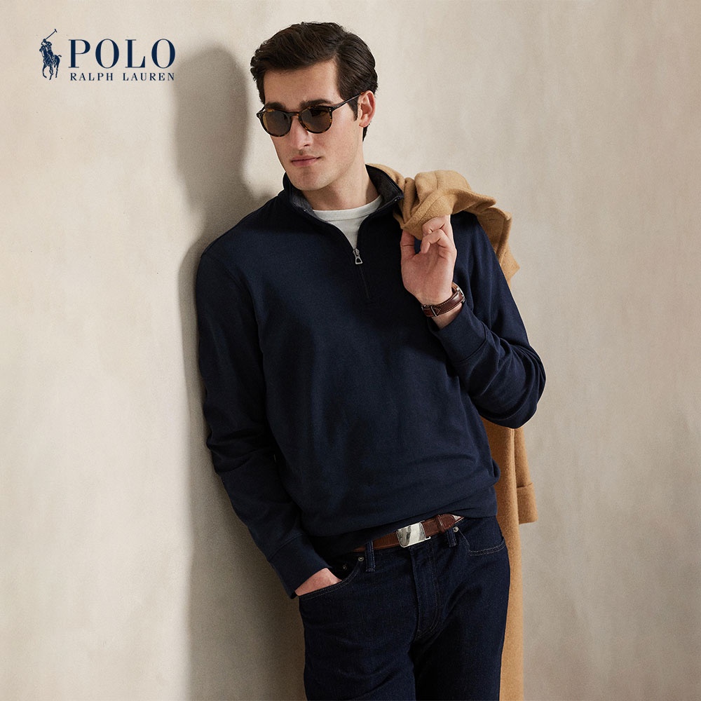 Polo Ralph Lauren เสื้อสเวตเตอร์ผู้ชาย รุ่น MNPOKNI16822380 สีกรมท่า