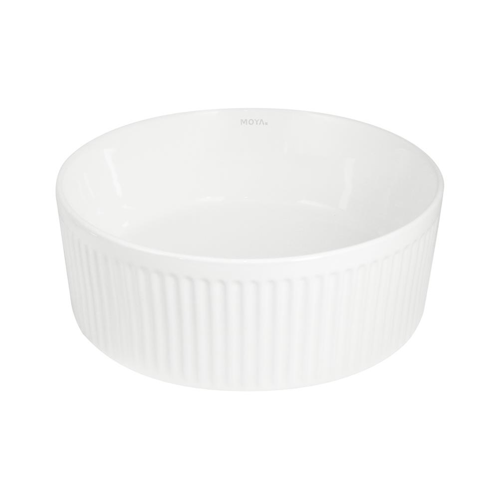 MOYA อ่างล้างหน้าวางบน LX-5685 สีขาว จัดส่งโดย HomePro