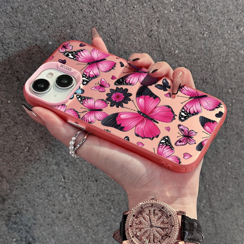 MHKETH เคสสำหรับ VIVO Y22 Y22s Y36 4G Y36 5G Y27 5G Y27S Y77T เคสโทรศัพท์ผีเสื้อสีสันสดใส - รูปที่ 6