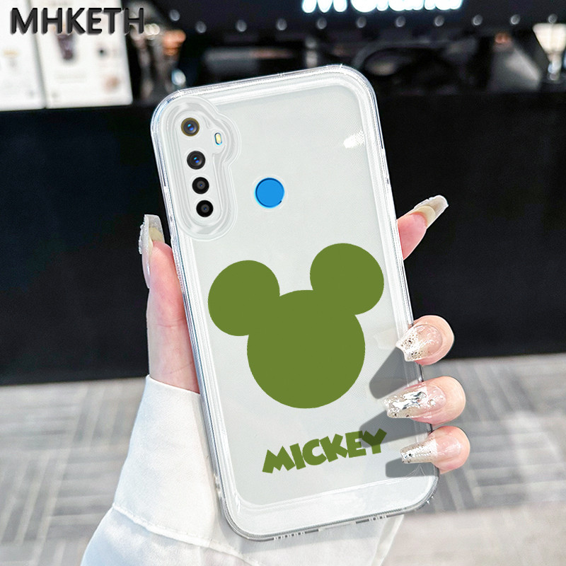 เคสสำหรับ Realme 5 5i 5s 6i C3 C3i C2 C2s OPPO A1K เคสโทรศัพท์โปร่งใสมินิมิคกี้ – โปรปัง