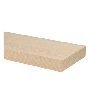 STACKO แผ่นชั้นไม้ซ่อนขา 120x24x5 ซม. สีไวท์โอ๊ค จัดส่งโดย HomePro