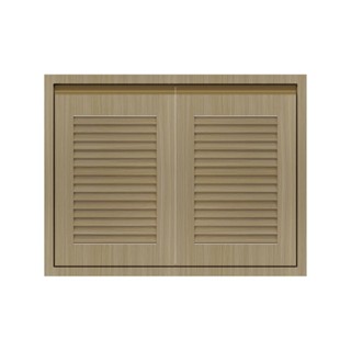 JUPITER บานซิงค์คู่เกล็ดเต็ม SILKY WOOD 83x63 ซม. สีน้ำตาล จ…