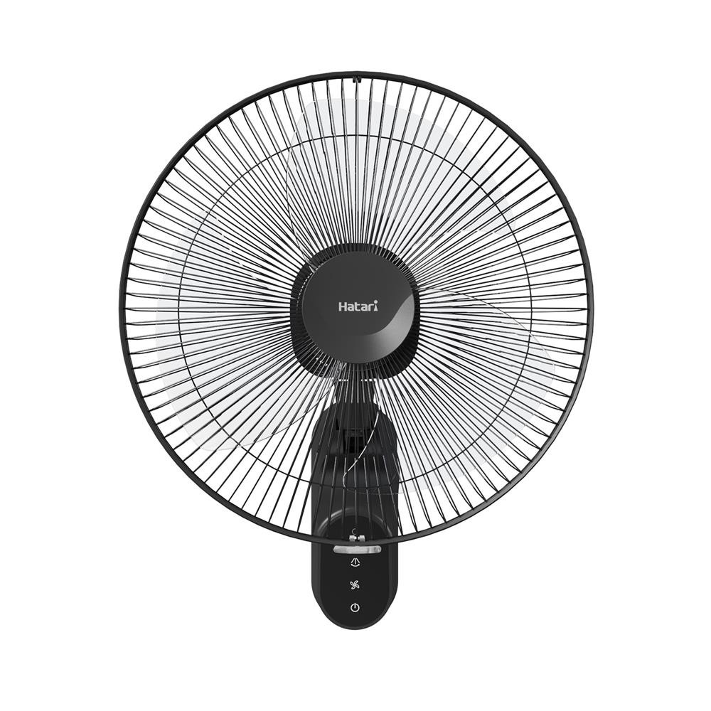 HATARI พัดลมติดผนัง 16 นิ้ว  W16R1 สีดำ