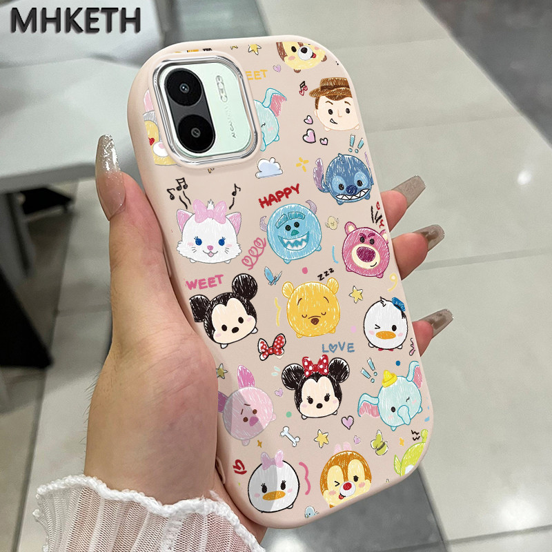 MHKETH เคสสำหรับ Xiaomi Redmi A1 A2 A3 A3X POCO C61 เคสโทรศัพท์ลายการ์ตูนดิสนีย์