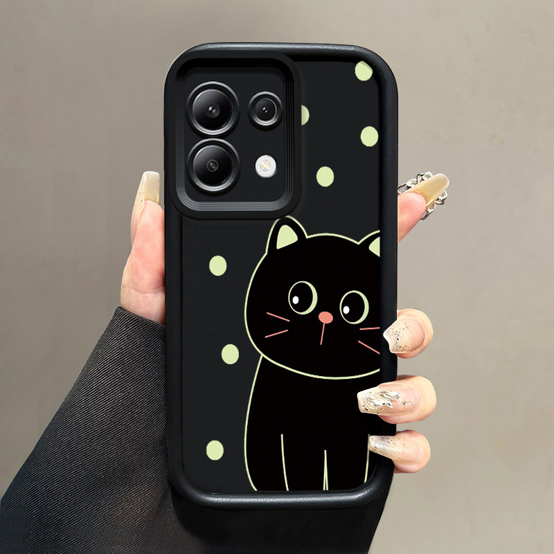 เคสสำหรับ Xiaomi POCO X6 5G Redmi Note 13 4G Note 13 5G Note 13 Pro 4G Note 13 Pro 5G เคสโทรศัพท์แมวน่ารัก