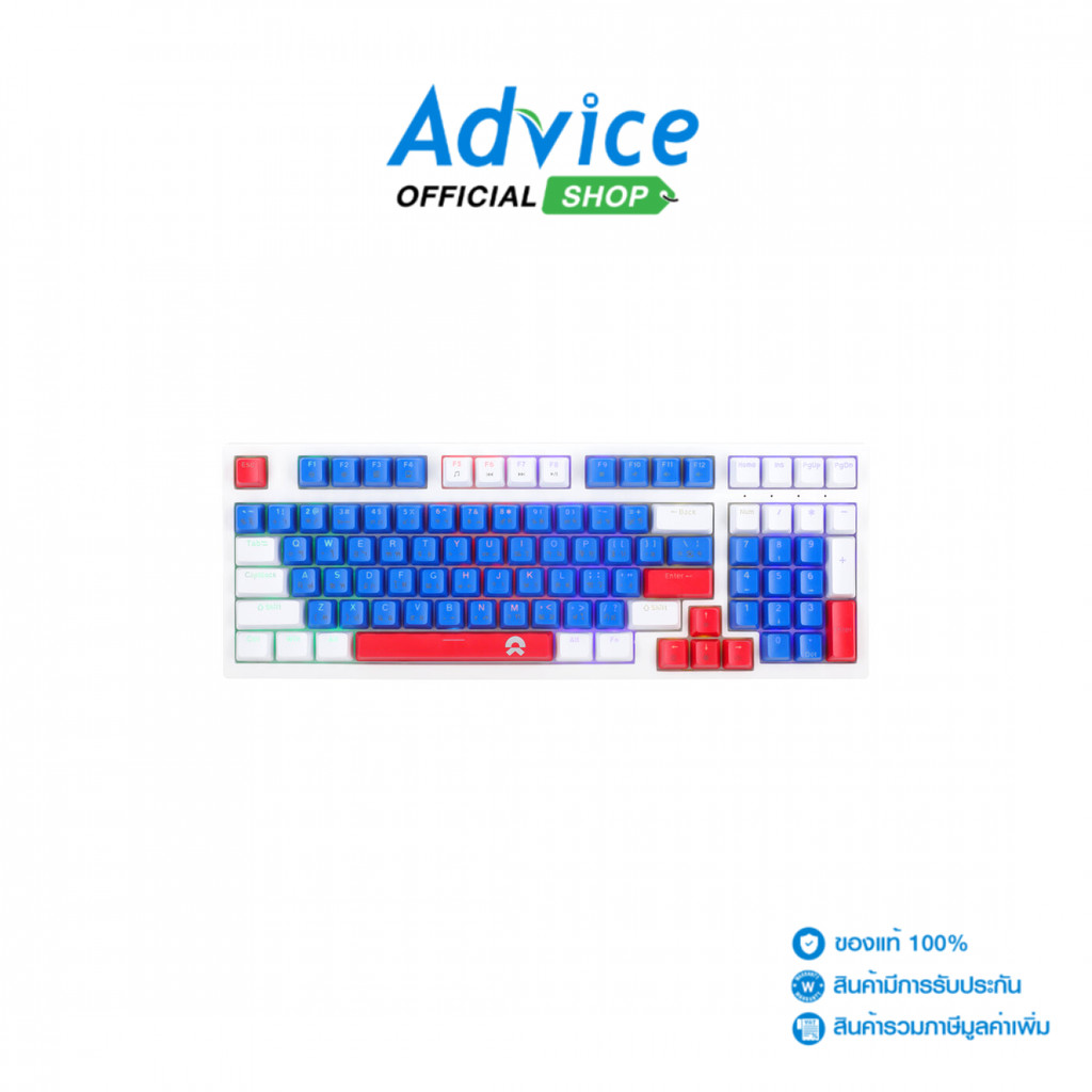 OKER KEYBOARD (คีย์บอร์ด) K98 BLUE - A0169442