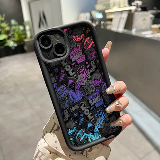 เคสสำหรับ OPPO A5 A3s A12E A7 A5s A12 A12S A11k Realme C1 เคสโทรศัพท์กราฟิตี้สุดเท่