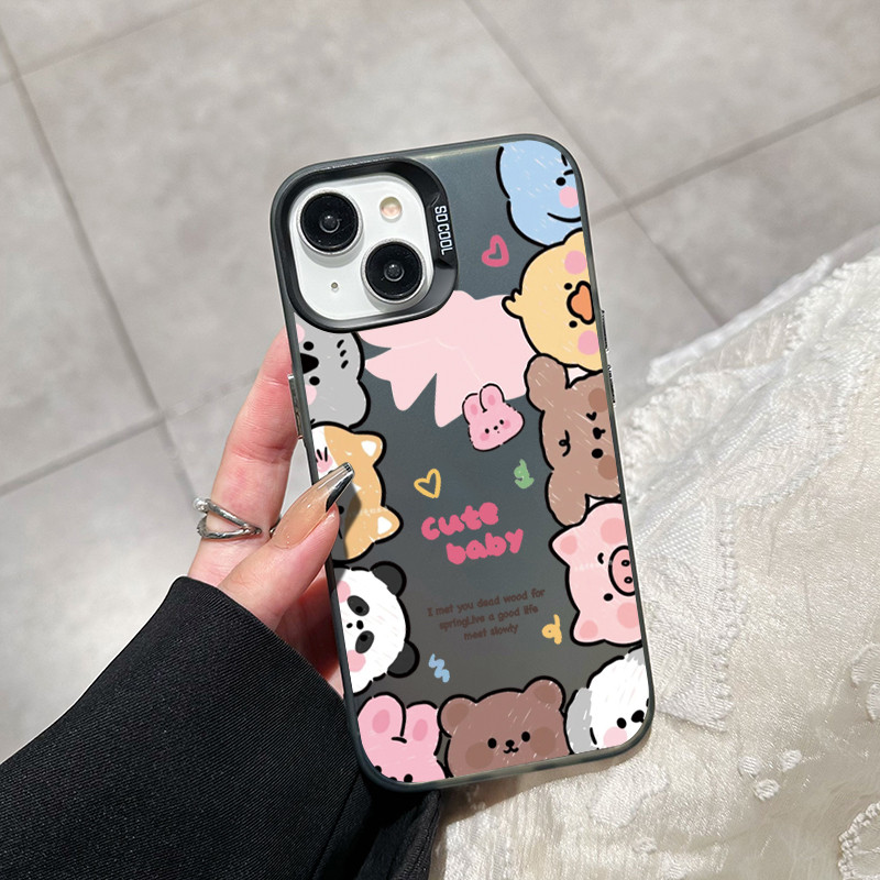 MHKETH เคสสำหรับ OPPO A58 4G A58 5G A58x 5G A78 5G A1x 5G A2x 5G A1 5G A78 4G A98 5G F23 5G เคสโทรศัพท์อวตารสัตว์น่ารัก - รูปที่ 3