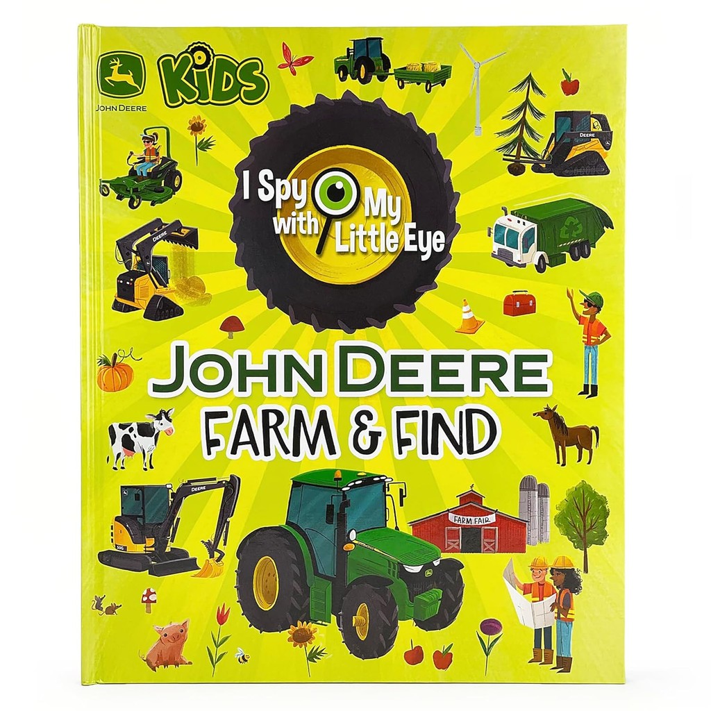 หนังสืออังกฤษใหม่ John Deere Kids Farm & Find (I Spy with My Little Eye) (I Spy with My Little Eye) 