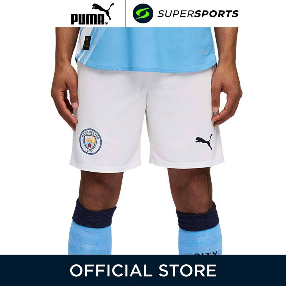PUMA กางเกงฟุตบอลผู้ชายทีมแมนเชสเตอร์ซิตี้ เกรด Replica ฤดูกาล 2025/26