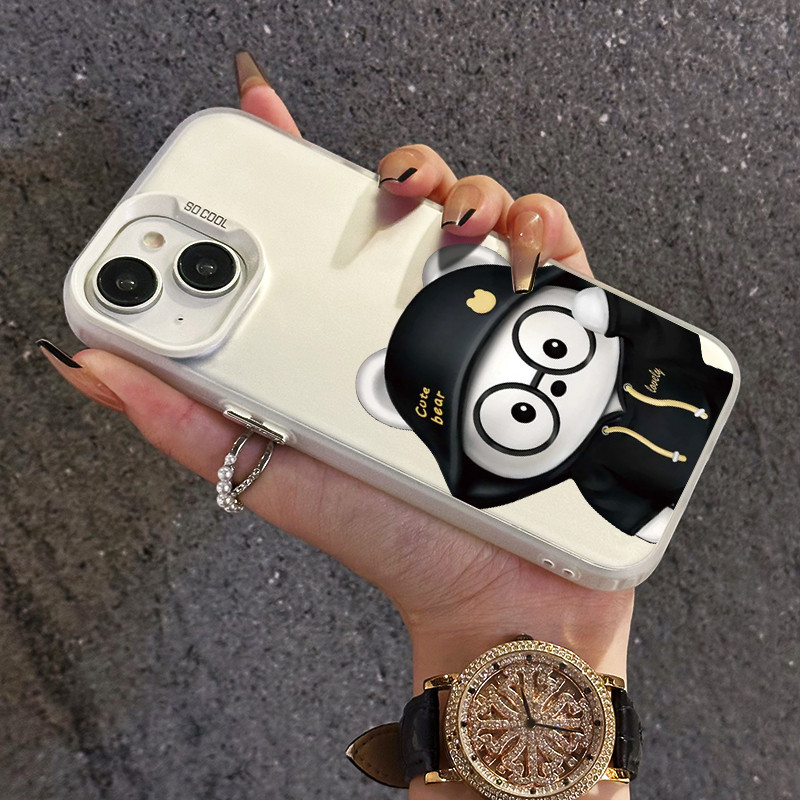 MHKETH เคสสำหรับ VIVO Y22 Y22s Y36 4G Y36 5G Y27 5G Y27S Y77T เคสโทรศัพท์การ์ตูนแพนด้าที่สร้างสรรค์ - รูปที่ 5
