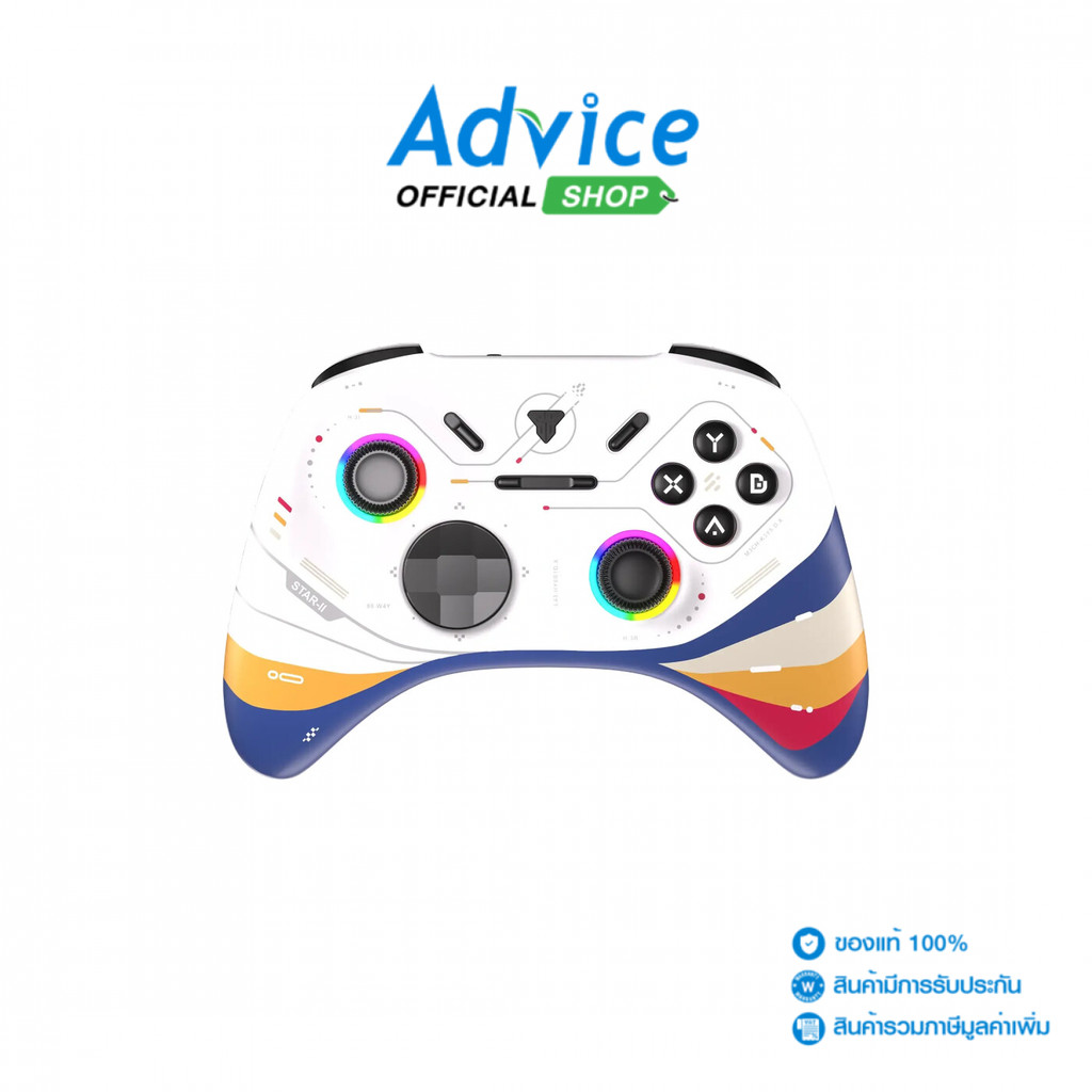 FANTECH CONTROLLER WIRELESS/BLUETOOTH WGP-15 V2S WHITE (Windows/MacOS/Switch/iOS/Android/TVOS) - A01