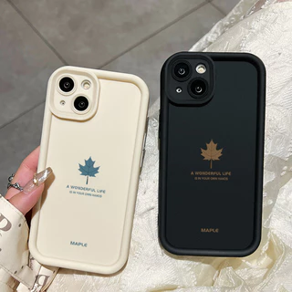 เคสสำหรับ Samsung Galaxy A30 A20 M10s A31 A24 A20s A21S เคสโทรศัพท์ใบเมเปิ้ลกันกระแทกอ่อนนุ่ม