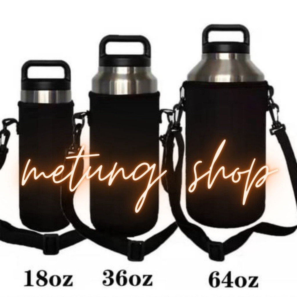 งานดี✅🔥 ถุงแก้วใส่กระติกน้ำ 18oz 36oz 64oz