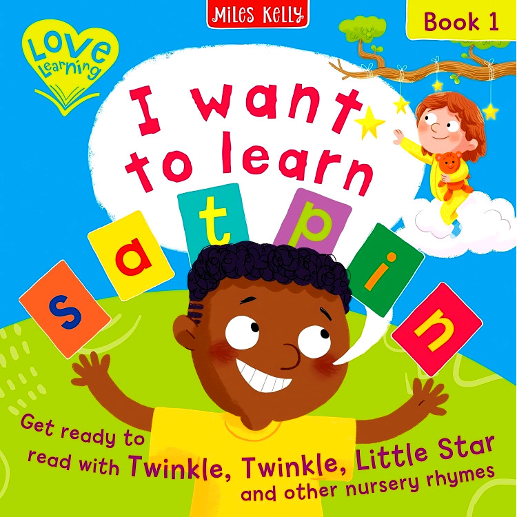 BBW หนังสือ I Want To Learn: S A T P I N (Book 1)  ISBN: 9781789899740