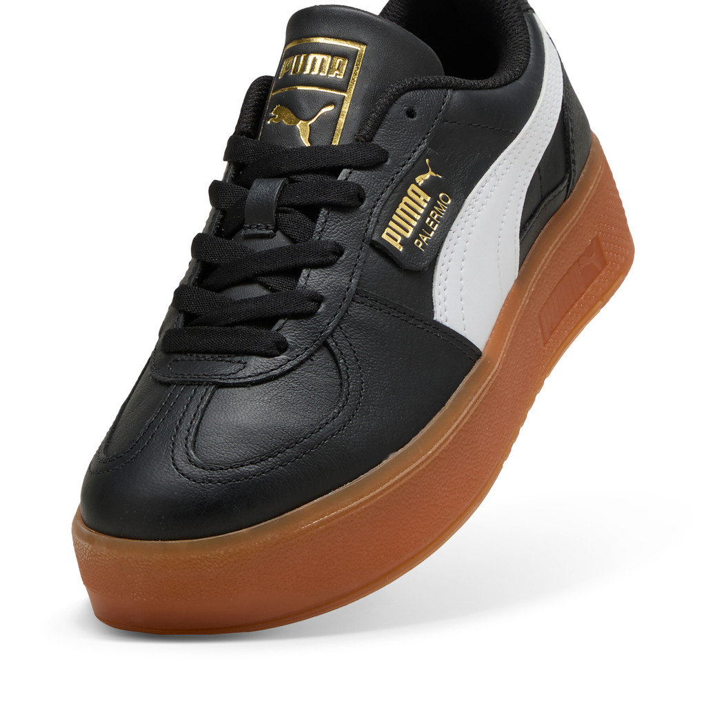 PUMA حذاء رياضي نسائي Palermo Elevata — أسود — صورة 7
