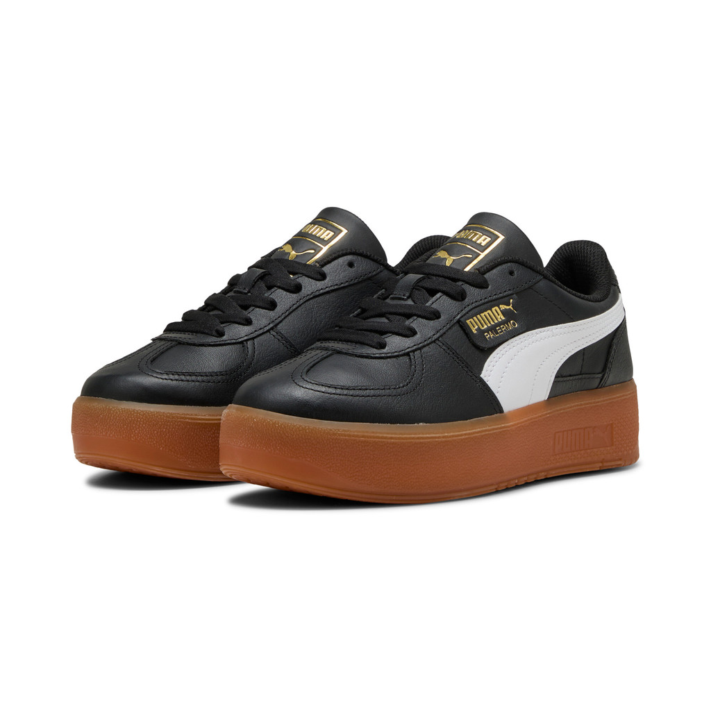 PUMA حذاء رياضي نسائي Palermo Elevata — أسود — صورة 3