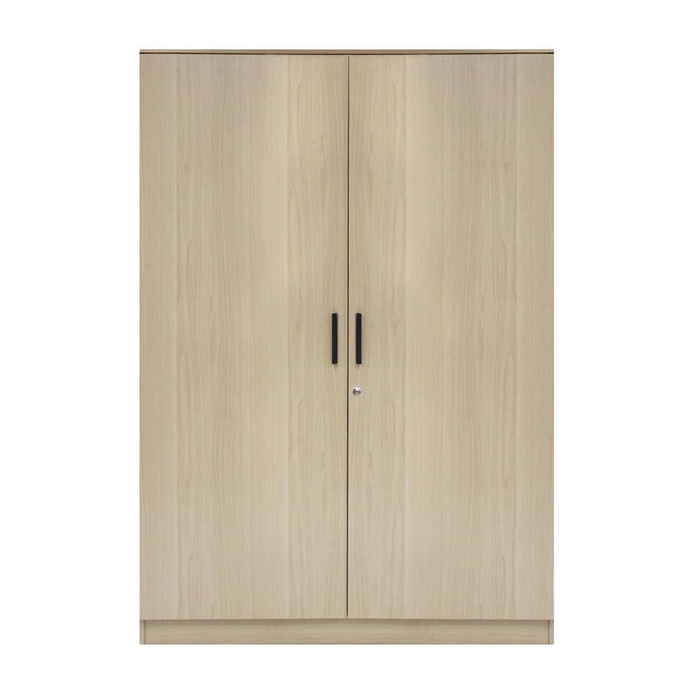 FURDINI ตู้เสื้อผ้า 2 บานเปิด PROGRET 120 ซม. สีโอ๊ค จัดส่งโดย HomePro