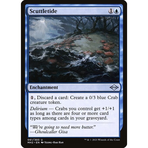[Modern Horizons 2] - [MH2] - (U) -[Scuttletide] -  [2021]