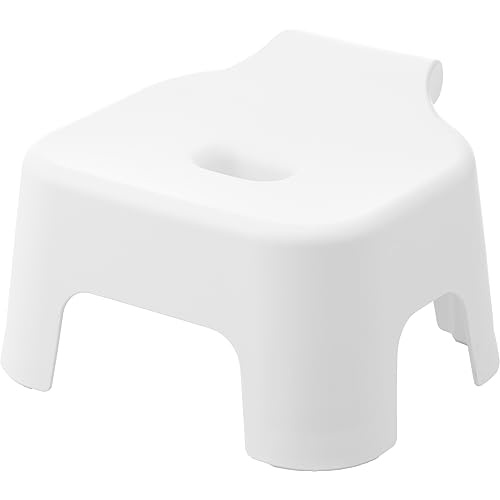 Yamazaki SH13 White W25.5 D23.5 H16cm Tower Bath chair for kids Easy to dry 1763