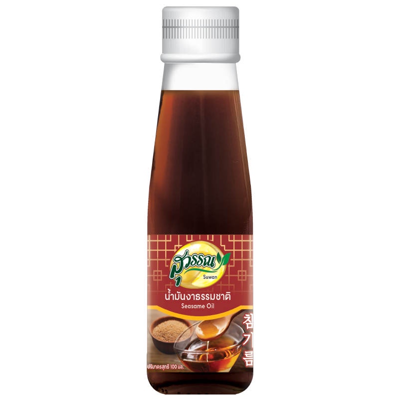 สุวรรณน้ำมันงา 100มล. Suwan Sesame Oil 100ml.