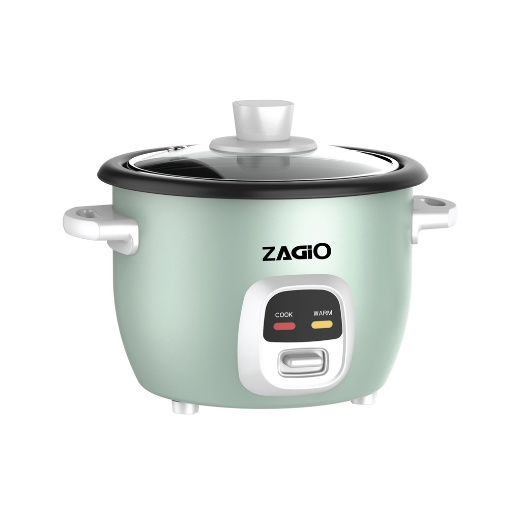 หม้อหุงข้าว 0.4 ลิตร ZAGIO รุ่น ZG-3155 สีฟ้า