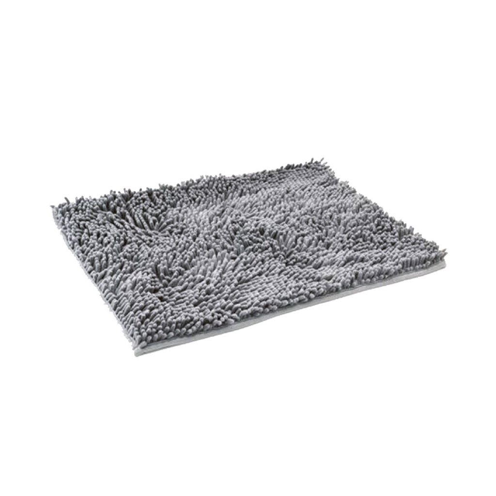 พรมเช็ดเท้า Chenille SANDI รุ่น BD001-GREY ขนาด 40 x 60 ซม. สีเทา