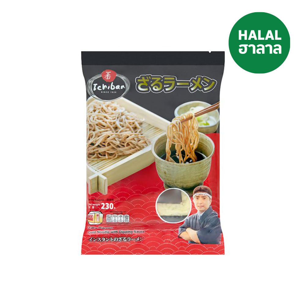 🐝 อิจิบัน บะหมี่เย็น 230 กรัม 🍯 ICHIBAN ZARU RAMEN 230 G. 🌻 เครื่องปรุงรสและเครื่องเทศ 🍹 Dailybox
