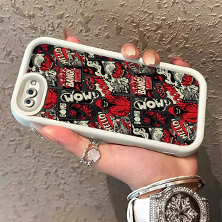 เคสสำหรับ OPPO A5 A3s A12E A7 A5s A12 A12S A11k Realme C1 เคสโทรศัพท์กราฟิตี้สุดเท่