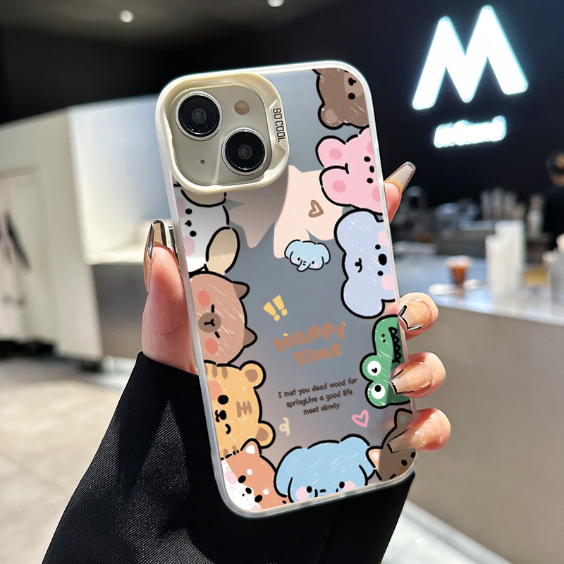 MHKETH เคสสำหรับ OPPO A58 4G A58 5G A58x 5G A78 5G A1x 5G A2x 5G A1 5G A78 4G A98 5G F23 5G เคสโทรศัพท์อวตารสัตว์น่ารัก - รูปที่ 7