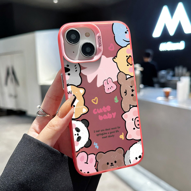 MHKETH เคสสำหรับ OPPO A58 4G A58 5G A58x 5G A78 5G A1x 5G A2x 5G A1 5G A78 4G A98 5G F23 5G เคสโทรศัพท์อวตารสัตว์น่ารัก - รูปที่ 6