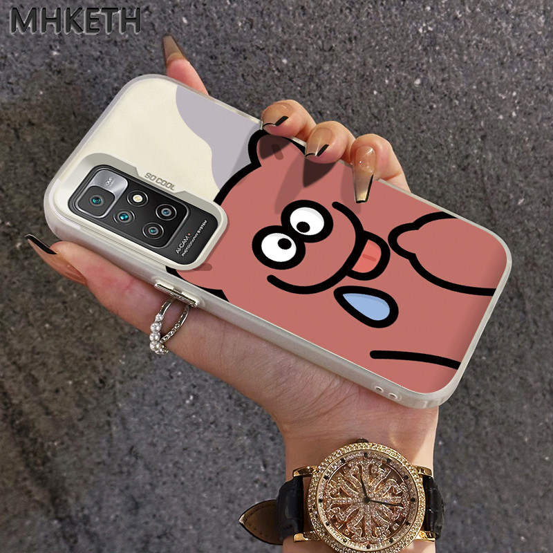 MHKETH เคสสำหรับ Xiaomi Redmi 10 Prime 10C 12C 11A POCO C55 เคสโทรศัพท์รูปอสูรกายการ์ตูน