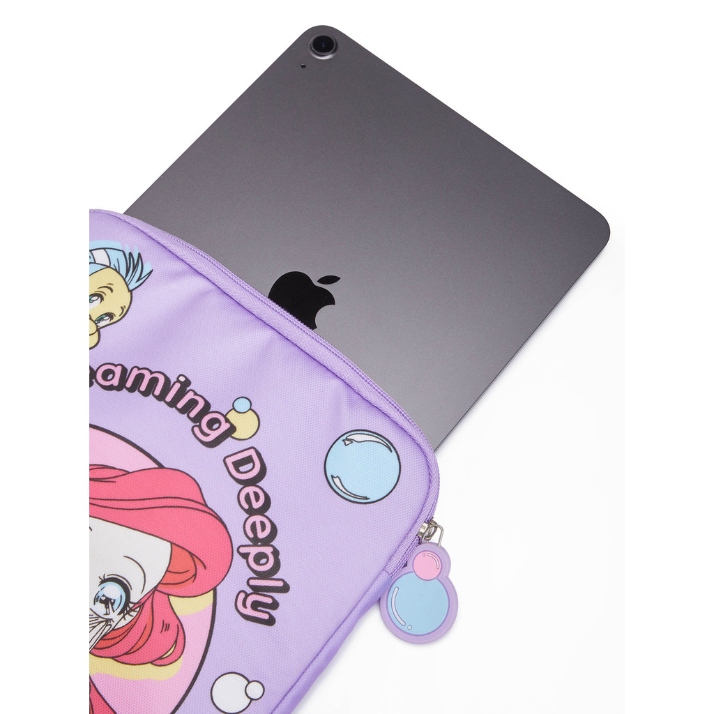 Mini Mono กระเป๋าแท็บเล็ตยูนิเซ็กส์ ลาย Ariel ขนาด S สีม่วง - รูปที่ 3