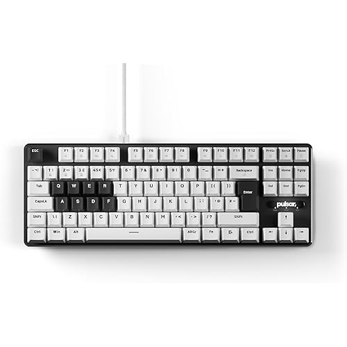 Pulsar Gaming Gears PCMK 2HE TCL keyboard ISO UK layout 88 keys Magnetic Switch 8K Polling Rate Dome