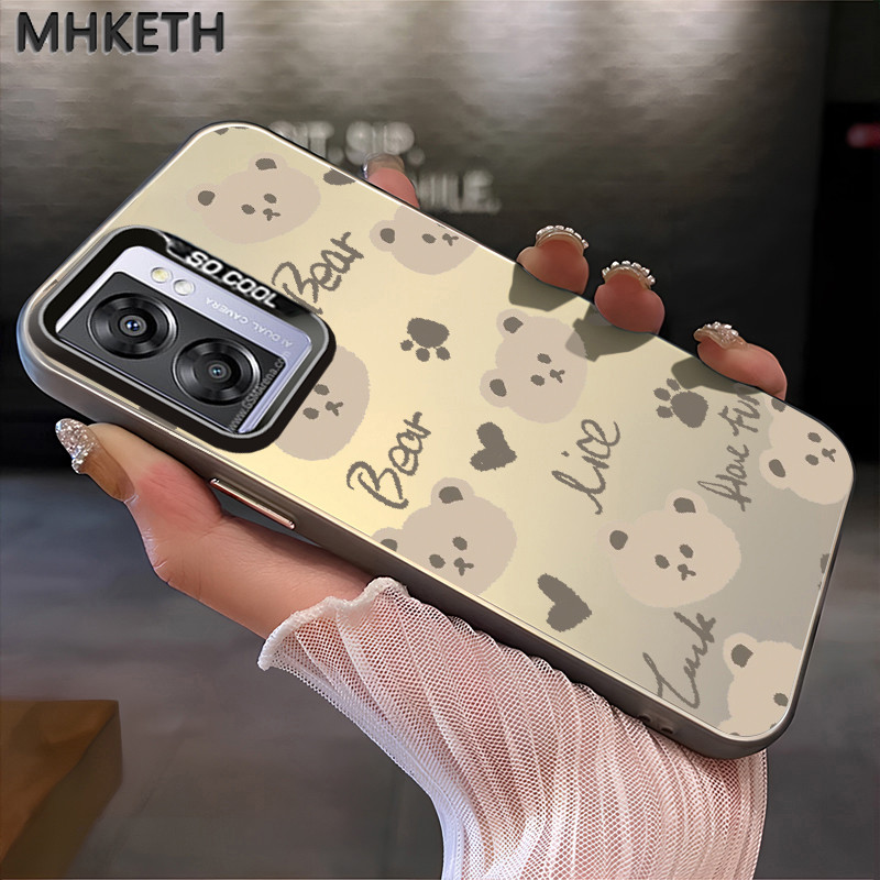 MHKETH เคสสำหรับ OPPO A57 2022 A77 2022 A57s A57e A77s เคสโทรศัพท์อวตารตุ๊กตาการ์ตูนน่ารัก – โปรปัง